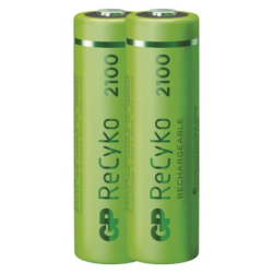 Nabíjecí baterie GP ReCyko 2100 AA (HR6), 2 ks
