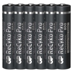 Nabíjecí baterie GP ReCyko Pro Professional AAA (HR03), 6 ks