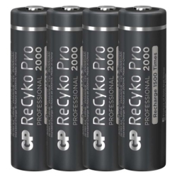 Nabíjecí baterie GP ReCyko Pro Professional AA (HR6), 4 ks