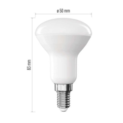 LED žárovka Classic R50 / E14 / 4,2 W (40 W) / 470 lm / neutrální bílá