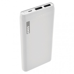 Powerbanka EMOS Alpha 10S, 10000 mAh, bílá