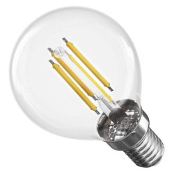 LED žárovka Filament Mini Globe / E14 / 5,9 W (60 W) / 806 lm / teplá bílá