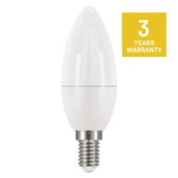 LED žárovka True Light svíčka / E14 / 4,2 W (40 W) / 470 lm / neutrální bílá