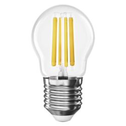 LED žárovka Filament Mini Globe / E27 / 5,9 W (60 W) / 806 lm / neutrální bílá