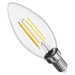 LED žárovka Filament svíčka  / E14 / 7 W (75 W) / 1055 lm / neutrální bílá