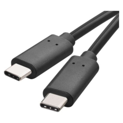 Nabíjecí a datový kabel 2.0 USB-C / USB-C, 2 m, černý