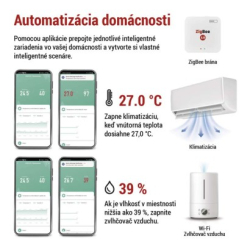 GoSmart Digitální bezdrátový teploměr EGS0101 ZigBee