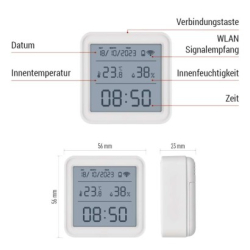 GoSmart Digitální bezdrátový teploměr EGS0101 ZigBee