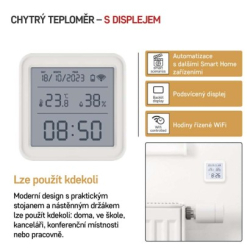 GoSmart Digitální bezdrátový teploměr EGS0101 ZigBee