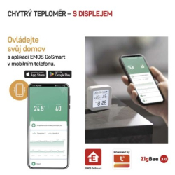 GoSmart Digitální bezdrátový teploměr EGS0101 ZigBee