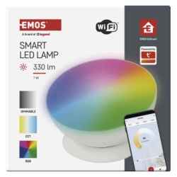 GoSmart LED ambientní lampa, bílá, teplá bílá–studená bílá/ RGB, WiFi