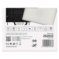 LED reflektor TAMBO, 20 W, 2000l m, IP65, černý