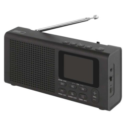 Přenosné rádio s Bluetooth, MP3, DAB / DAB+ / FM, černé