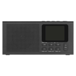 Přenosné rádio s Bluetooth, MP3, DAB / DAB+ / FM, černé