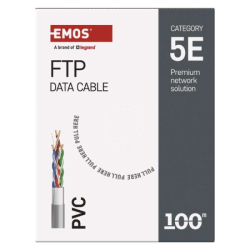 Datový kabel FTP 5E, 100m, 100 m