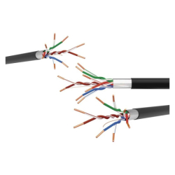 Datový kabel FTP 5E, outdoor, 100m, 100 m