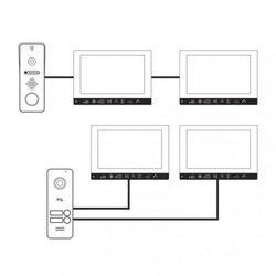 Videotelefon 7" LCD EM-10AHD