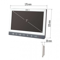 Videotelefon 7" LCD EM-10AHD